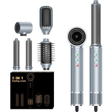 Föhnborstel, 5-in-1 föhnborstelset, snelle heteluchtstyler, voor glad haar zonder hittebeschadiging. Haarstylingtools.
