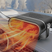 12V Car Heater, 2-in-1 Portable Car Heater, Fast Heating, Rapid Defrosting, Heat Cooling Fan, Dehumidifier, Automatic Dryer