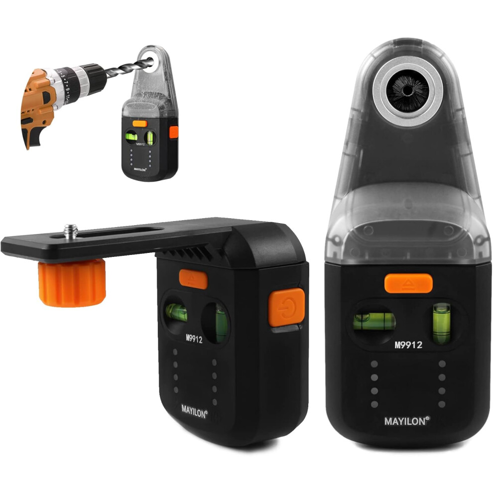 Drilling Dust Collector With Suction Laser Level, 4-In-1 Design, Vacuum Drilling Dust Collector, Suction Wall Laser Level Bracket 4027070122926