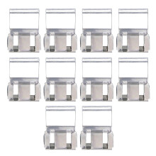 10 Stück unsichtbare Acryl-Hosenkürzer-Verschlüsse,