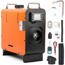 Chauffage diesel 5 kW, chauffage d'air diesel 12 V avec écran LCD et télécommande, régulation thermostatique intelligente, convient aux fourgonne