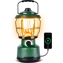LED-kampeerlantaarn, waterbestendige noodverlichting voor stroomuitval, orkanen en wandelen.