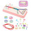 Plastic Childrens Bracelets Weaving Set For Craft-Light Green 7