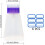 Acetone pump dispenser, lockable alcohol dispenser bottle, one-touch pump dispenser bottle, 2-pack 180ml empty bottle 2