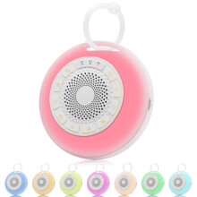 Portable White Noise Machine for Babies: 26 Soothing Musical Sounds with Night Light to Help Children and Adults Sleep, 3 Modes and 7 Light Colors, US
