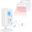 Wireless PIR motion sensor security detector alarm buzzer, welcome buzzer, mailbox alert, motion sensor buzzer with night light 1