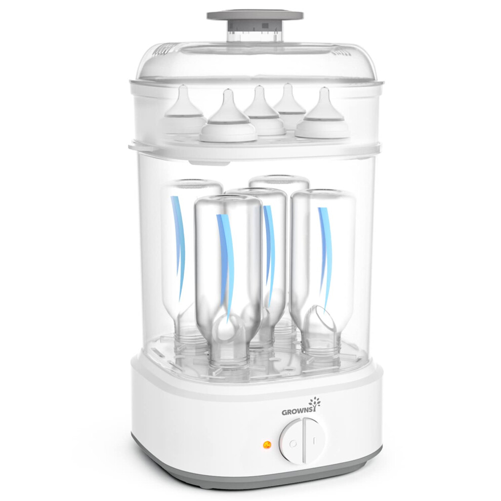 Bottle Sterilizer, Baby Bottle Steam Sterilizer, Electric Baby Bottle Sanitizer With Timer For Baby Bottles, Soupettes, Pump Parts Shenzhenshiwusongmaoyiyouxiangongsi