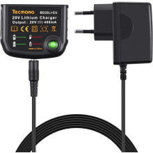 18V/20V Lithium-Ladegerät kompatibel mit Black & Decker 18V/20V Lithium-Akkus BL2018 LBXR20 LBXR20-OPE LB20 LBX20