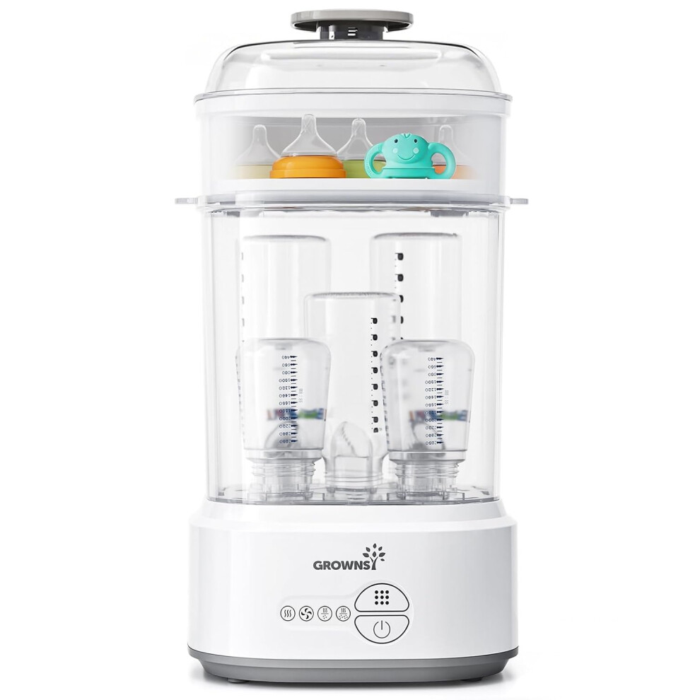 Baby Bottle Sterilizer With Drying Function, Compact Electric Steam Sterilizer For Baby Bottles, Teats, And Breast Pump Parts Shenzhenshiwusongmaoyiyouxiangongsi