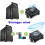 PC USB Fan Speed Controller DC 5V Mini USB Fan Speed Controller DC 5V-12V to 2.5~7.5V USB with Speed Switch 5