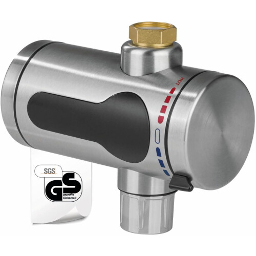 Compact 3300W Instant Water Heater - LED Temperature Display