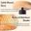 Bamboo Ceiling Light, Semi-Flushmount Wicker Ceiling Light, Handmade Boho Rattan Ceiling Light Fixture 3