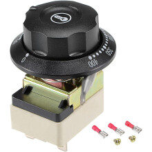 1NO 1NC 250V 16A 50-400C Temperatuurregelschakelaar Capillaire Thermostaat voor Oven, Koelkast, Verwarming, 0,7 m, met 2 schroeven en 3 krimpklemmen