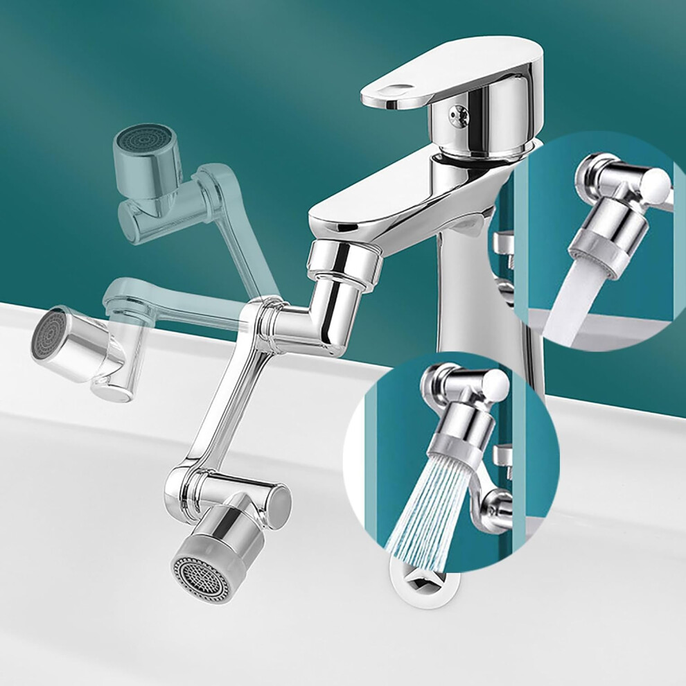 1080 Swivel Extension Tap With Aerator. Easy To Install And Multifunctional. 4027070125309