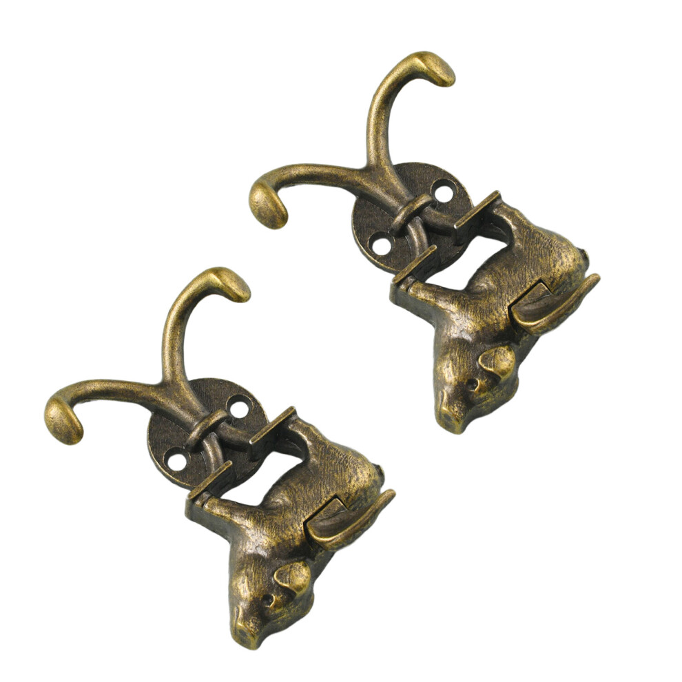 Sturdy Zinc Alloy Pig Designed Hook For Mounting On Wall Hanging 7751001105388