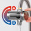 Compact 3300W Instant Water Heater - LED Temperature Display 2