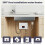 Mini chauffe-eau instantané électrique, chauffe-eau instantané, petit chauffe-eau instantané avec affichage LED de la température, chauffe-eau de 3