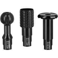 3-piece angle grinder wood carving tools, spherical rotary grinder head angle grinder attachments, electric carving tools for 115/125 angle grinders,