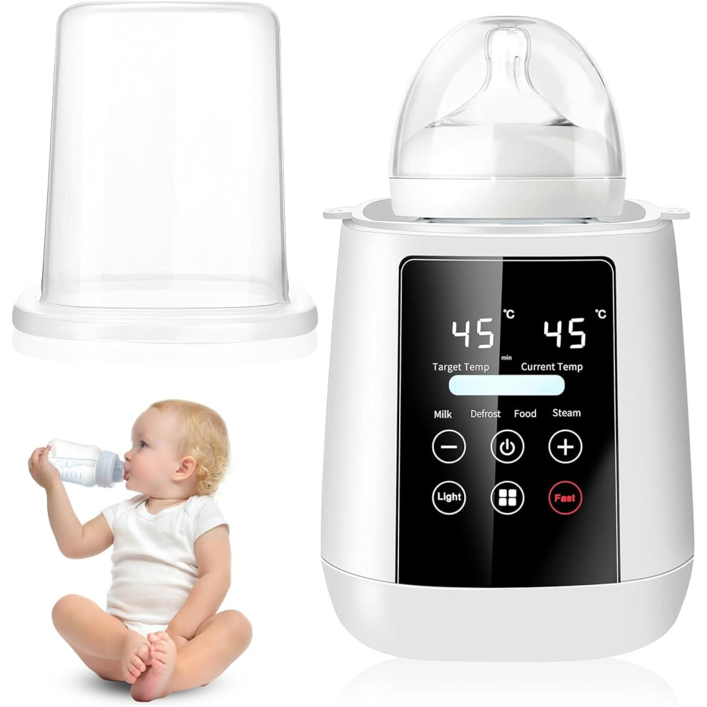 Multifunctional 6-In-1 Baby Bottle Warmer, Fast Electric Bottle Warmer, Bottle Sterilizer With Touch Screen, Steam Sterilizer With Intelligent Tempera Shenzhenshiwusongmaoyiyouxiangongsi