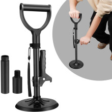 Adjustable mobility aid, standing aid with grip handle, hanging rope, standing assistance devices for the elderly with a reinforced 7-inch base, suppo
