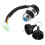 Ignition start switch, 5-wire ignition key start lock for most motorcycles, go-karts, and ATVs 1