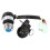 Ignition start switch, 5-wire ignition key start lock for most motorcycles, go-karts, and ATVs 5