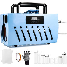 Heat Press Machine for 20 and 30 oz Cups, DIY Sublimation Mug Heat Press for Thin Cups, with Sublimation Paper Heating Ribbon and Gloves