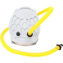 Inflatable boat pump, compact plastic portable foot air pump for fishing