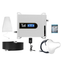 Tri-Band Signal Amplifier 2G 3G 4G 5G 900 1800 2100 MHz GSM WCDMA LTE Universal Signal Repeater EU Plug