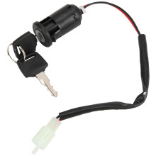 Contactsleutel voor elektrische scooter, 2-delige set met contactslot en sleutel voor elektrische scooters en driewielers.