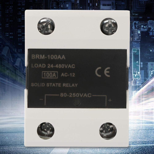 Relais statique, BRM-100AA 60A/80A/100A/120A 24-480V AC Module de relais statique (BRM-100AA) 2
