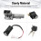 Aluminum motorcycle key ignition switch assembly, Motorcycle ignition switch assembly, Ignition start switch lock key assembly replacement 4