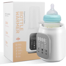8-in-1 flessenwarmer, moedermelkwarmer, babyvoedingwarmer, ontdooifunctie, snel opwarmen, temperatuurbereik van 35C tot 55C, babyvoedingwarmer