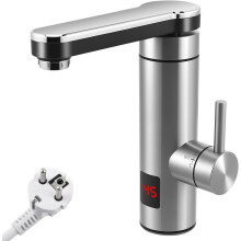 Robinet chauffe-eau instantané électrique 3300 W, avec affichage LED de la température, étanche IPX4 pour la cuisine, installation facile (alimen