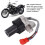 Ignition switch with 2 buttons, Reliable performance for XVS400 XVS400C, Stable and smooth operation for motorcyclists 2