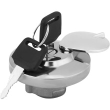 Motorcycle fuel tank cap, fuel tank cover for Shadow Spirit VT750DCB VT750RS VTX1300C with 2 keys