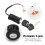 Aluminum motorcycle key ignition switch assembly, Motorcycle ignition switch assembly, Ignition start switch lock key assembly replacement 3