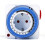 Electrical Plug Timer, 24-Hour Timer Plug with 96 Switching Segments, Programmable Timer Switch with Indicator Light, 16A AC 230V 1