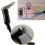 5A/12V Universal Locking Stainless Steel Blue LED Motorcycle ON-Off Switch Adjustable Handlebar Mount Waterproof Switch Button 3