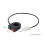 Horn headlight button switch, 2-in-1 motorcycle headlight control switch, black ABS plastic handlebar grip switch for motorcycle scooter 2