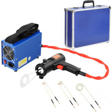 1.5 kW Induction Car Heater with 4 Heating Coils - Magnetic Induction Heater - Bolt and Nut Removal Kit - Heating Temperature