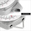 Hanging scale, suitcase scale with hook, grey, 200 kg 4