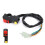 Universal Motorcycle Kill Stop Button Switch Handlebar Ignition Switch Replacement for 50cc/110cc/125cc Pit Quad Dirt Bike 5