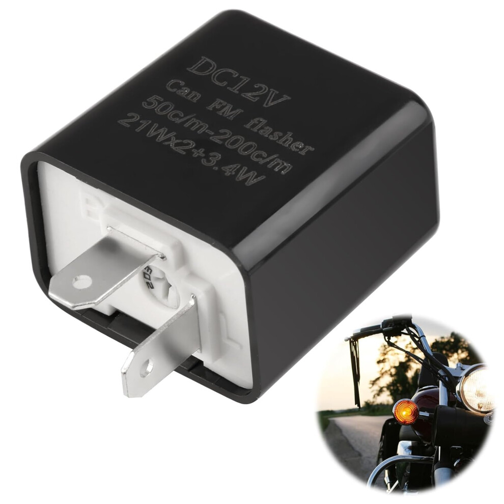 Motorcycle Turn Signal Relay, Led Motorcycle Turn Signal Relay. 12V Turn Signal Relay, For Led Motorcycle Turn Signals, Motorcycle Bulb Turn Signals, 4027070138415
