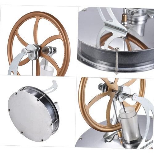 Stirling engine, low-temperature Stirling engine model, steam heat generator model DIY kit 2