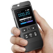 Compteur Geiger, détecteur de radioactivité Geiger avec écran LCD, dosimètre portable à rayons X bêta et gamma, compatible avec 8 langues