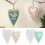 Easter Theme Silicone DIY Pendant Mold for-Heart shaped HOME 3
