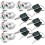 12mm Metal Key Lock Switch Ignition/Stop Key Lock Switch Maintained Key Lock Switch (Pack of 5) 1