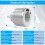 WiFi Smart Plug, Countdown Timer Plug from 1 Minute to 24 Hours, Timer Plug, Electrical Timer, Programmable Electrical Plug with Timer, 3680W 16A for 2
