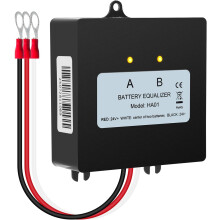 Batterieausgleicher, 24V Batterieausgleicher Solarsystem Batterieausgleicher 2x12V für Lithium-Blei-Säure-Batterien